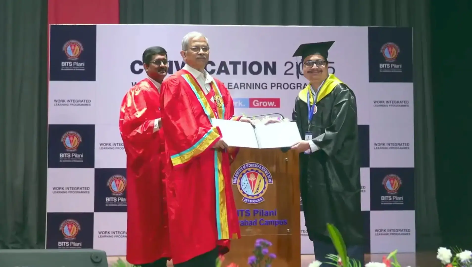 Convocation @ BITS Hyd, Aug 2025